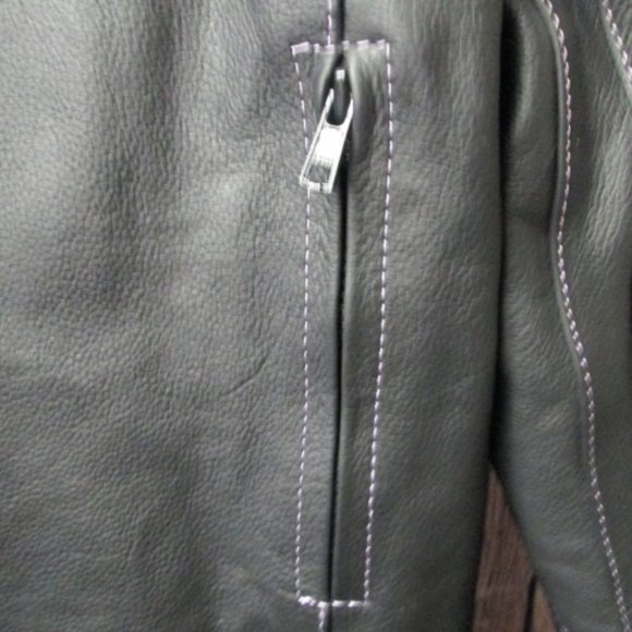 Xelement Advanced Motorcycle Gear Leather Jacket - Picture 4 of 5